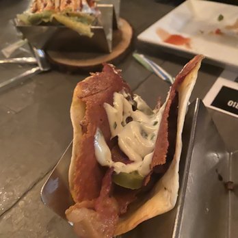 Beer Barrio - Loaded Baked potato taco - Mexican Near Me - Wilmington, North Carolina