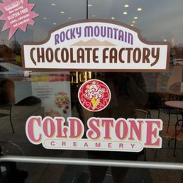 This is a rocky mountain chocolate factory and a cold stone!!!