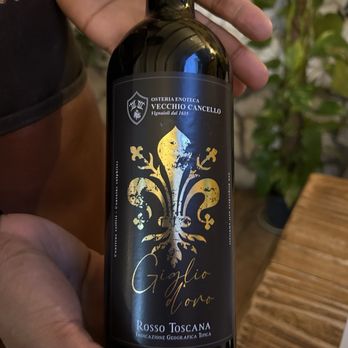 Osteria Vecchio Cancello - Their own vineyard house red - Tuscan Near Me - Florence, FI Osteria Vecchio Cancello - Their own vineyard house red - Tuscan Near Me - Florence, FI