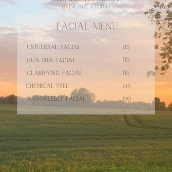 Skinlightment Skincare Studio - facial menu - Skin Care Near Me - Los Angeles, California Skinlightment Skincare Studio - facial menu - Skin Care Near Me - Los Angeles, California