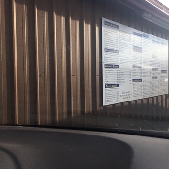 Tastee Treet - Drive thru menu - Burgers Near Me - Prineville, Oregon