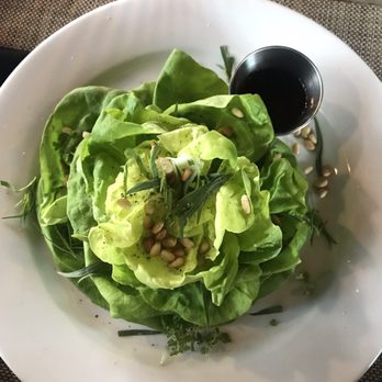 Caprice Cafe - Butter lettuce salad looks pretty and tastes delicious! - New American Near Me - Redlands, California Caprice Cafe - Butter lettuce salad looks pretty and tastes delicious! - New American Near Me - Redlands, California