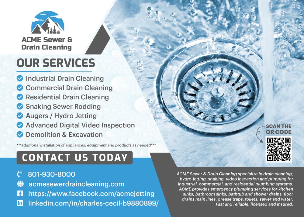 Slide of ACME Sewer & Drain Cleaning