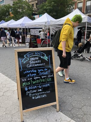 Tompkins Square Park Greenmarket by null