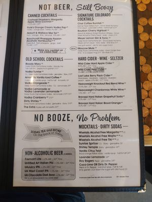 Menu photo 6 300 Suns Brewing Longmont, CO Menu photo 6 300 Suns Brewing Longmont, CO