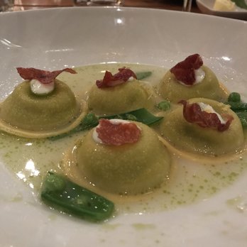 Spoonbar - Sweet Pea Ravioli - Seafood Near Me - Healdsburg, California Spoonbar - Sweet Pea Ravioli - Seafood Near Me - Healdsburg, California
