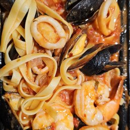 Seafood diavola Seafood diavola