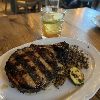 Ida Claire - Pecan Smoked Pork Chop - Southern Near Me - Addison, Texas Ida Claire - Pecan Smoked Pork Chop - Southern Near Me - Addison, Texas