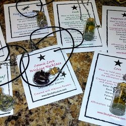 Booklovers' Gourmet - Charming wishing necklaces