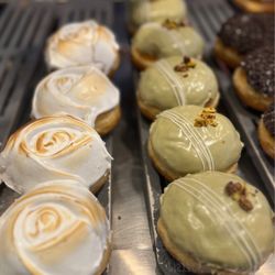 Offbeat Donut Co - Lemon meringue and pistachio