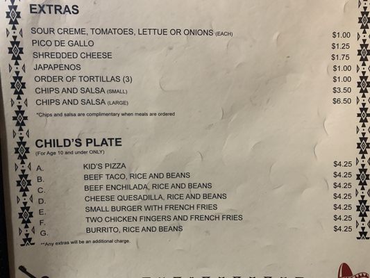 Menu photo 3 La Cabanita Springville, AL Menu photo 3 La Cabanita Springville, AL