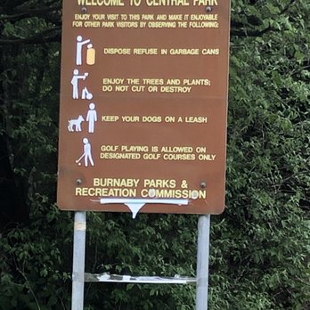Central Park - Rules - Parks Near Me - Burnaby, British Columbia Central Park - Rules - Parks Near Me - Burnaby, British Columbia