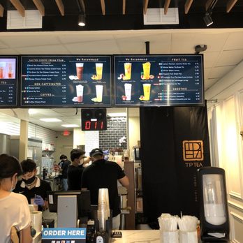 TP TEA - Menu as of 10/20/22 - Bubble Tea Near Me - San Mateo, California