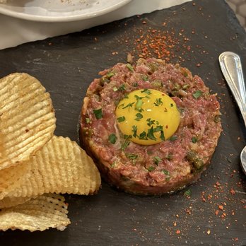 Cote Ouest Bistro - Steak tartare special appetizer - French Near Me - San Francisco, California Cote Ouest Bistro - Steak tartare special appetizer - French Near Me - San Francisco, California