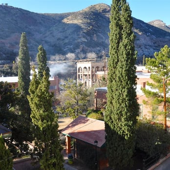 Copper Queen Hotel - View from the balcony - Hotels Near Me - Bisbee, Arizona Copper Queen Hotel - View from the balcony - Hotels Near Me - Bisbee, Arizona