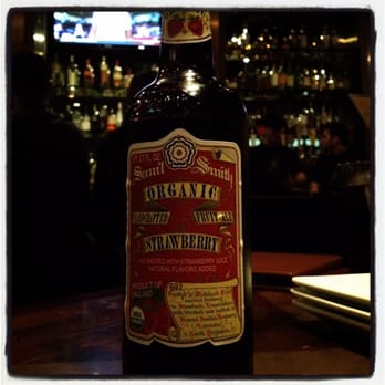 Haven Craft Kitchen + Bar - Samuel Smith's strawberry ale - New American Near Me - Orange, California