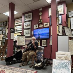 Mainely Maps, Frames & Gallery - Live music on first Fridays