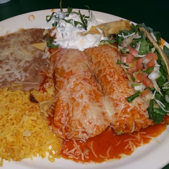 Casa Pasilla - Enchilada, tamale and taco combo. - Mexican Near Me - Valencia, California