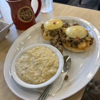 The Toasted Yolk Cafe - Southernwestern Arnold and cheese grits - Breakfast & Brunch Near Me - Elizabethtown, Kentucky The Toasted Yolk Cafe - Southernwestern Arnold and cheese grits - Breakfast & Brunch Near Me - Elizabethtown, Kentucky