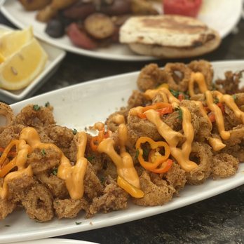 The Cabana Cafe - Lightly fried calamari $32 - Diners Near Me - Beverly Hills, California The Cabana Cafe - Lightly fried calamari $32 - Diners Near Me - Beverly Hills, California