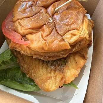 Scale Fish Market - Catch of the day: Pollock fish sandwich - Seafood Markets Near Me - Jersey City, New Jersey Scale Fish Market - Catch of the day: Pollock fish sandwich - Seafood Markets Near Me - Jersey City, New Jersey