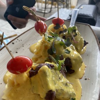 Gran Inka - Tenderloin Huancaina / Lomo Huancaina - Peruvian Near Me - Key Biscayne, Florida