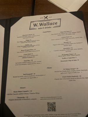 Menu photo 4 W Wallace Salem, OR