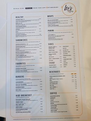 Menu photo 4 Leo's Brunch House Carrollton , TX Menu photo 4 Leo's Brunch House Carrollton , TX