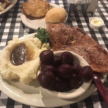 Our Best - Deliciously salty country ham, pickled beets and mashed potatoes - New American Near Me - Smithfield, Kentucky