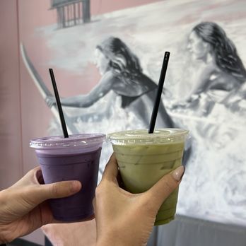1 Oz Coffee - Ube matcha latte and match latte - Coffee & Tea Near Me - Huntington Beach, California 1 Oz Coffee - Ube matcha latte and match latte - Coffee & Tea Near Me - Huntington Beach, California