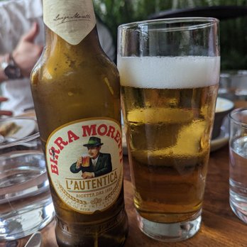 Rosalia Pizza Linden Hills - Birra Moretti Italian Lager - went down smooth - Pizza Near Me - Minneapolis, Minnesota