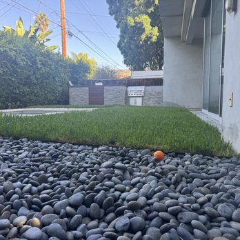 Green Grounds Landscape Services - The lawn slopes TOWARD the house, with sod higher than the door threshold! And they said I asked for it. - Landscaping Near Me - Los Angeles, California Green Grounds Landscape Services - The lawn slopes TOWARD the house, with sod higher than the door threshold! And they said I asked for it. - Landscaping Near Me - Los Angeles, California