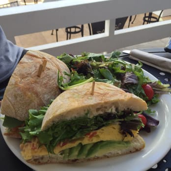 Urth Caffe - The egg sandwich that my man ordered, he was pleased. Way too much greens on plate. - Coffee & Tea Near Me - Laguna Beach, California Urth Caffe - The egg sandwich that my man ordered, he was pleased. Way too much greens on plate. - Coffee & Tea Near Me - Laguna Beach, California