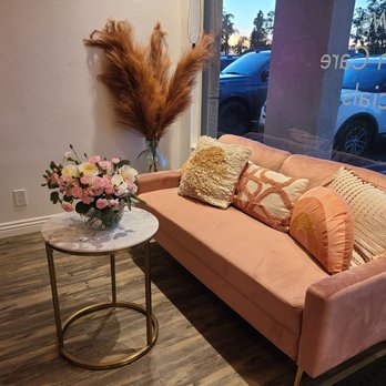 Sugared Sol - Cute new waiting room - Sugaring Near Me - Brea, California