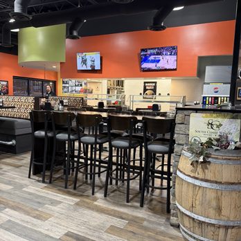Round Table Pizza - Salad bar area - Pizza Near Me - Murrieta, California Round Table Pizza - Salad bar area - Pizza Near Me - Murrieta, California