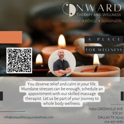 Onward Therapy & Wellness - We offer therapeutic massage services!