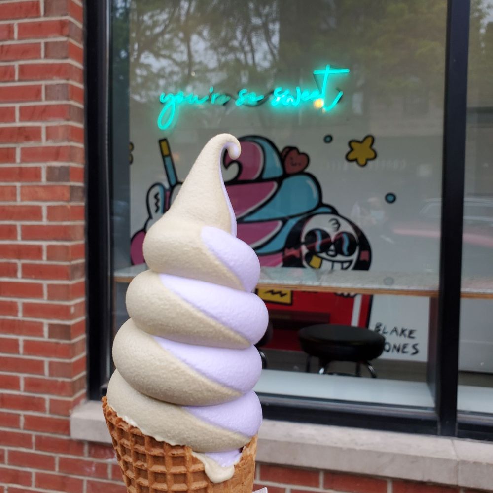 KURIMU - Swirl of the month! (Hojicha and taro) - Bubble Tea Near Me - Chicago, Illinois KURIMU - Swirl of the month! (Hojicha and taro) - Bubble Tea Near Me - Chicago, Illinois