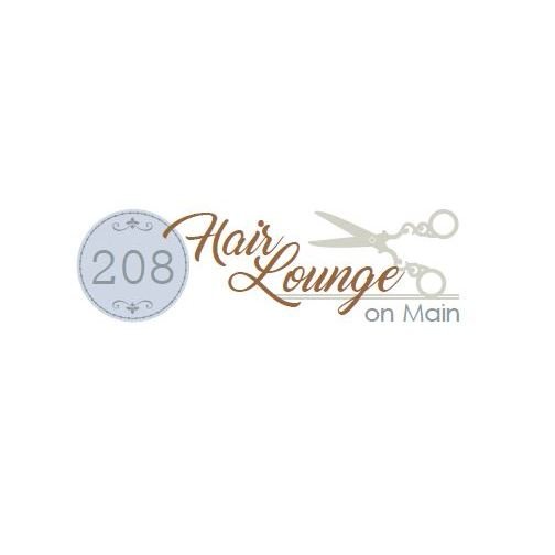 208 Hair Lounge On Main Logo