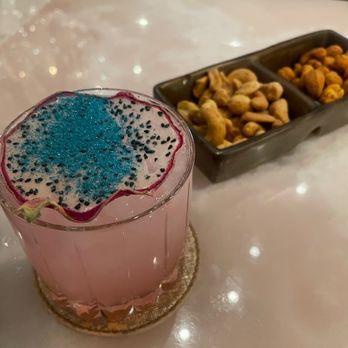 Overlook Lounge, Aperitifs & Spirits - Some wonderful tequila drink with magic dust - Lounges Near Me - Las Vegas, Nevada Overlook Lounge, Aperitifs & Spirits - Some wonderful tequila drink with magic dust - Lounges Near Me - Las Vegas, Nevada