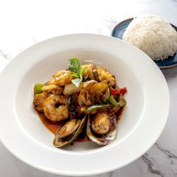 Cily Chicken Rice - Kraprow Seafood