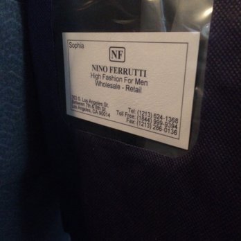 Nino Ferretti - New suit in the bag. - Formal Wear Near Me - Los Angeles, California