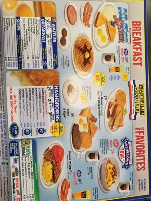 Menu photo 5 Waffle House Apopka, FL
