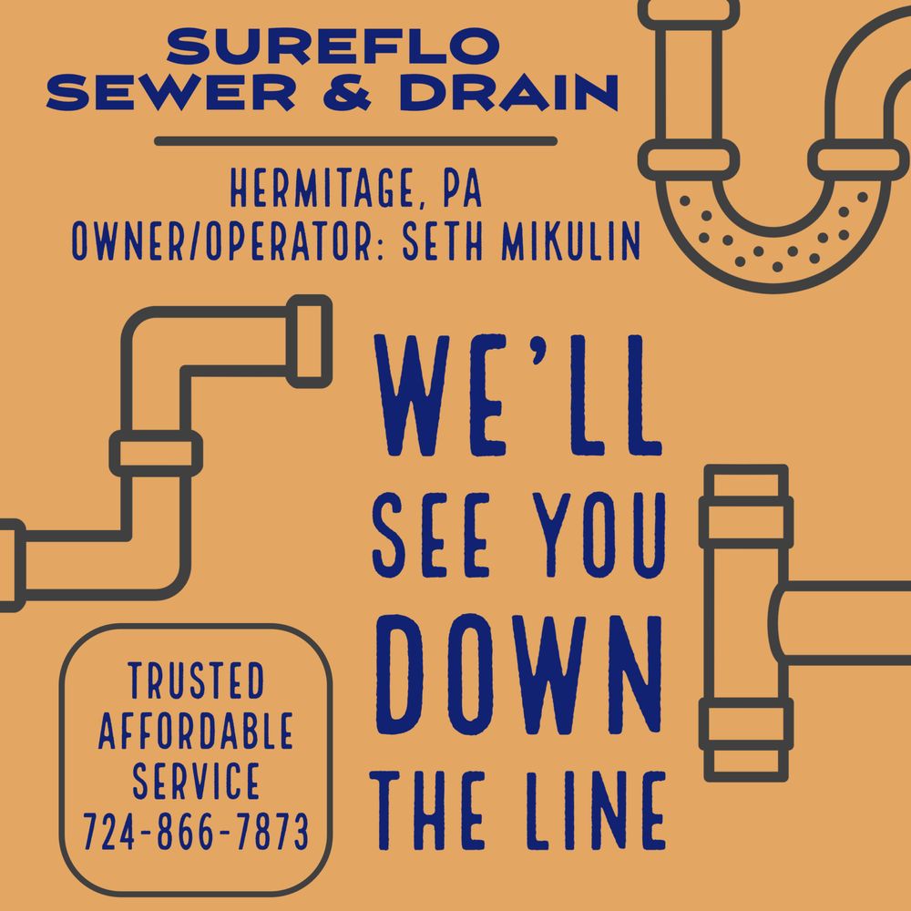 Slide of SureFlo Sewer & Drain
