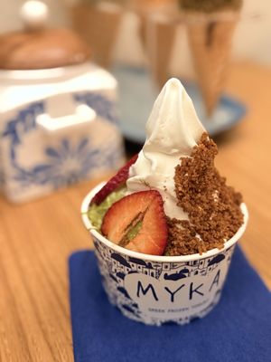 MYKA Greek Frozen Yogurt by null