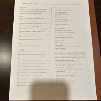 The Library - Wine Bars Near Me - Houston, Texas