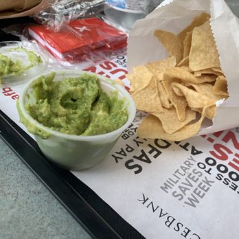 QDOBA Mexican Eats - Side of guacamole and chips $4.95 - Mexican Near Me - Ft Leavenworth, Kansas QDOBA Mexican Eats - Side of guacamole and chips $4.95 - Mexican Near Me - Ft Leavenworth, Kansas