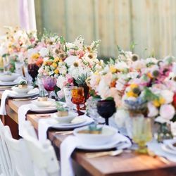 Pretty Party Planning - Place settings