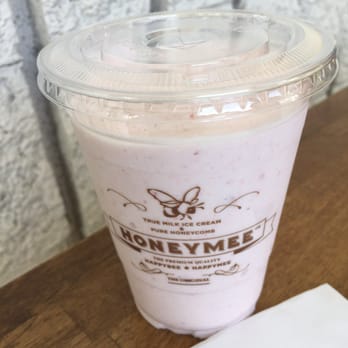 Honeymee - Strawberry shake - Ice Cream & Frozen Yogurt Near Me - Irvine, California