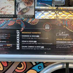 Los Chilangos - Drink & Breakfast Menu