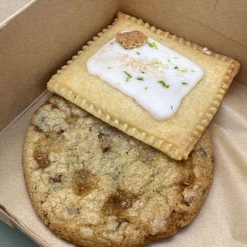 Weesh Bake Shop - Heath toffee cookie and key lime poptart - Desserts Near Me - Boston, Massachusetts Weesh Bake Shop - Heath toffee cookie and key lime poptart - Desserts Near Me - Boston, Massachusetts